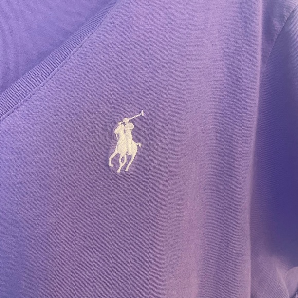 Ralph Lauren Polo V Neck Shirt Sz women’s medium - Picture 4 of 4